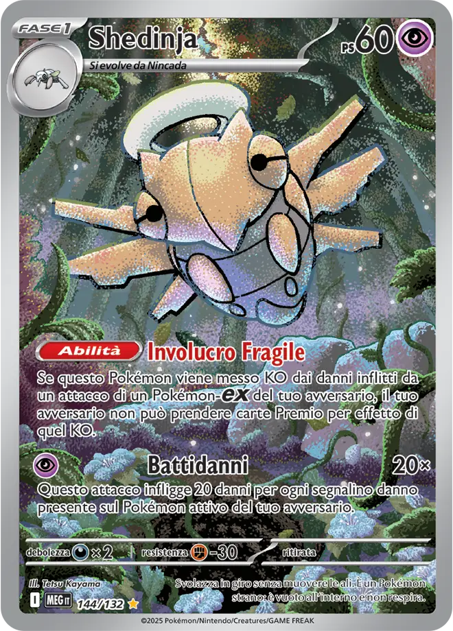 Pokémon TCG Megaevoluzioni uno sguardo alla nuova Era La Prima Alter art di Shedinja