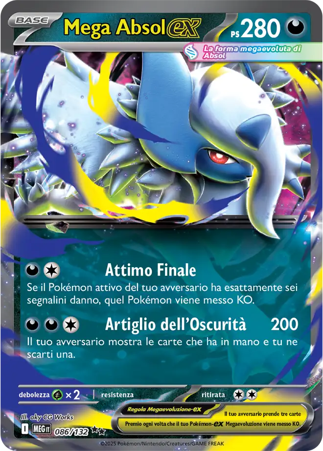 Pokémon TCG Megaevoluzioni uno sguardo alla nuova Era Mega Absol la nuova minaccia del meta