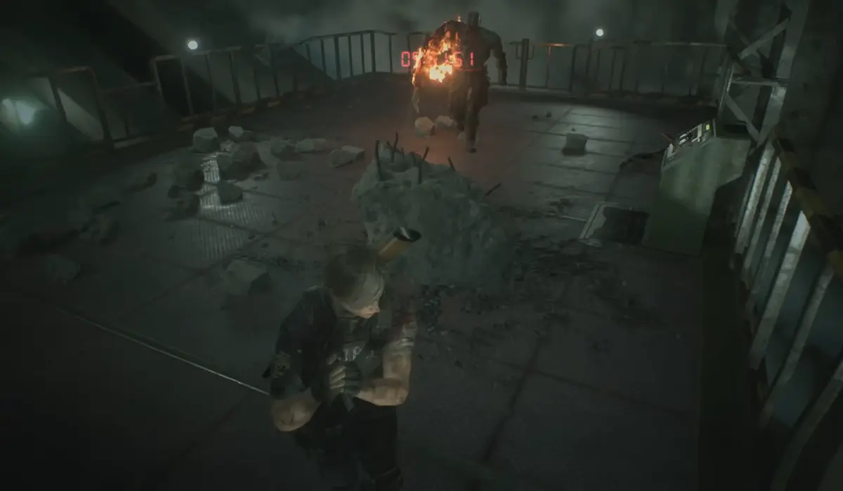 Resident Evil 2 Remake La Bossfight con MR X