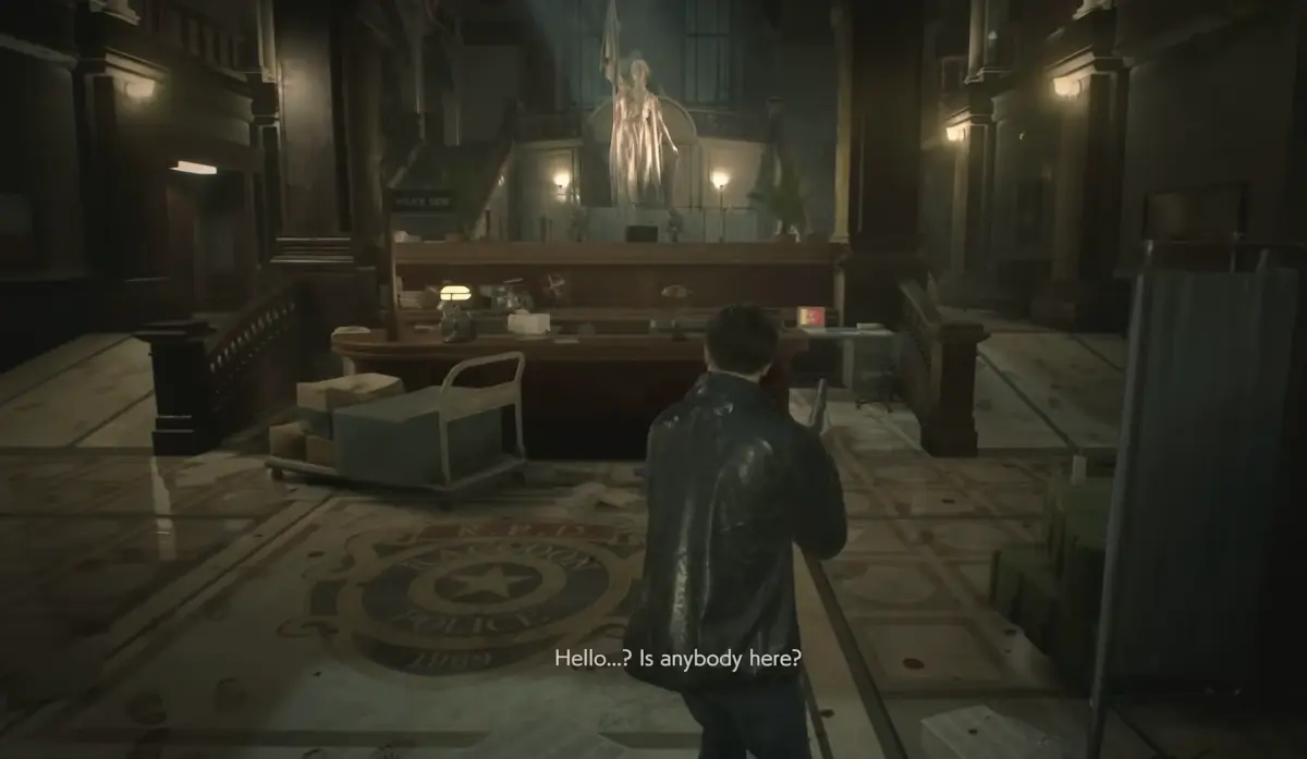 Resident Evil 2 Remake L'interno dell'RPD una delle location più emblematiche della saga