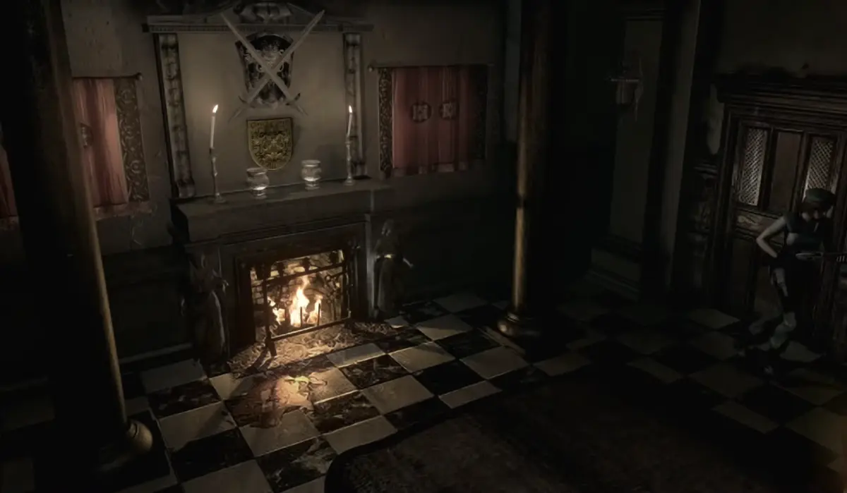 Resident Evil Rebirth La sala da pranzo, una delle location più emblematiche del titolo