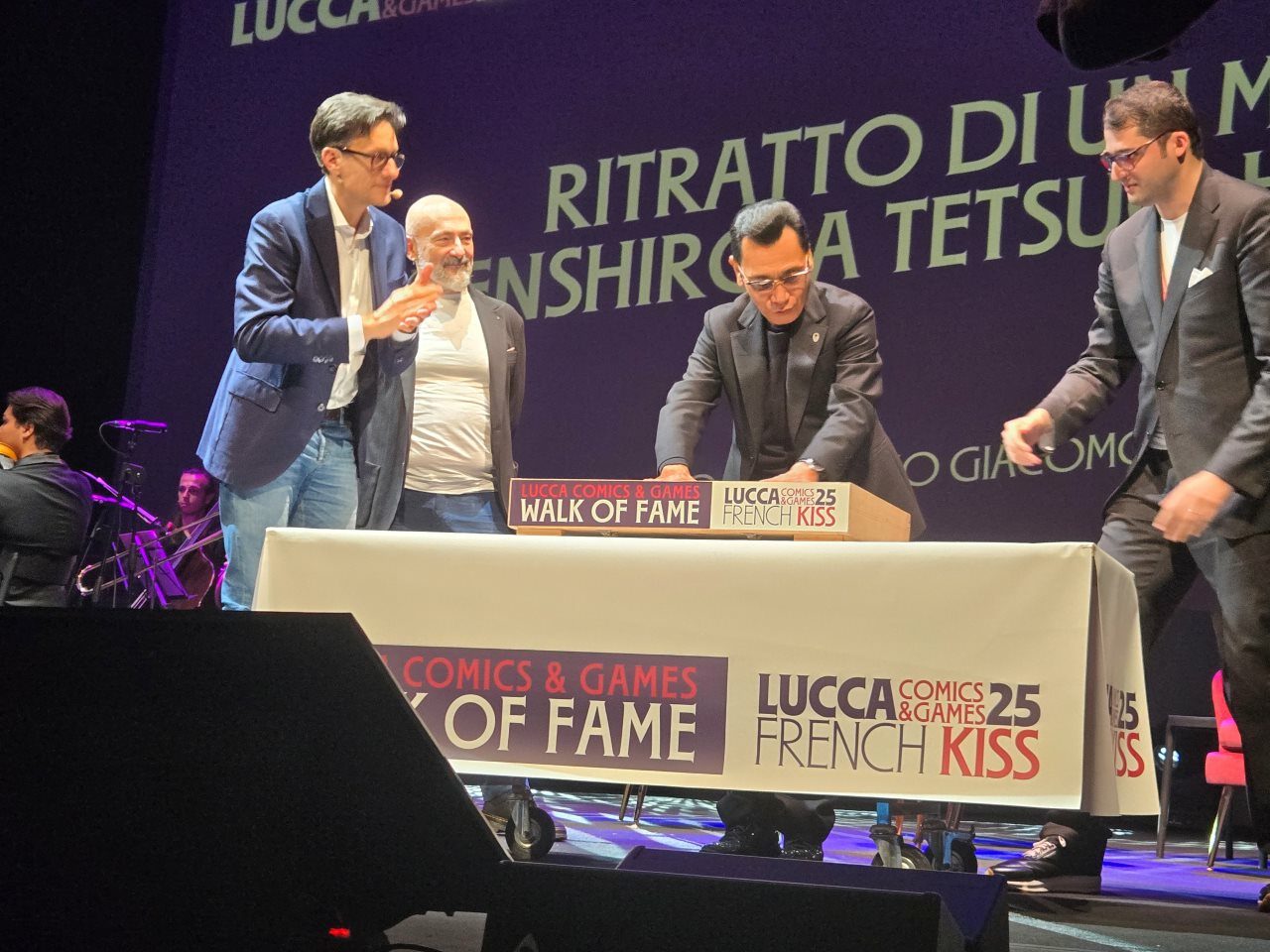 Tetsuo Hara Walk of fame