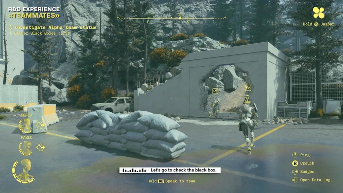 gameplay del progetto di ubisoft Teammates