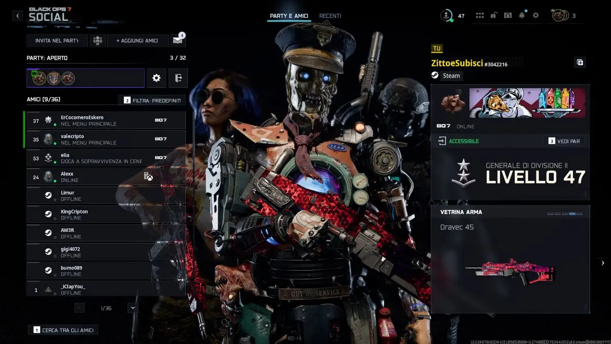 bo7 recensione - lobby