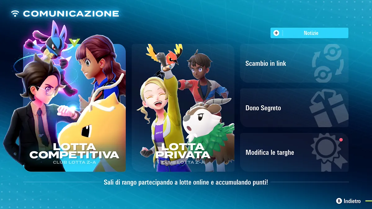 pokemon za funzioni online