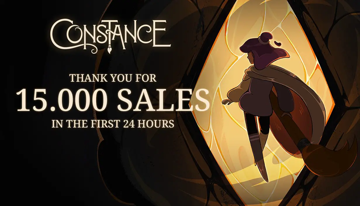 Constance vende oltre 15000 copie in 24 ore e prepara un aggiornamento alla qualità di vita
