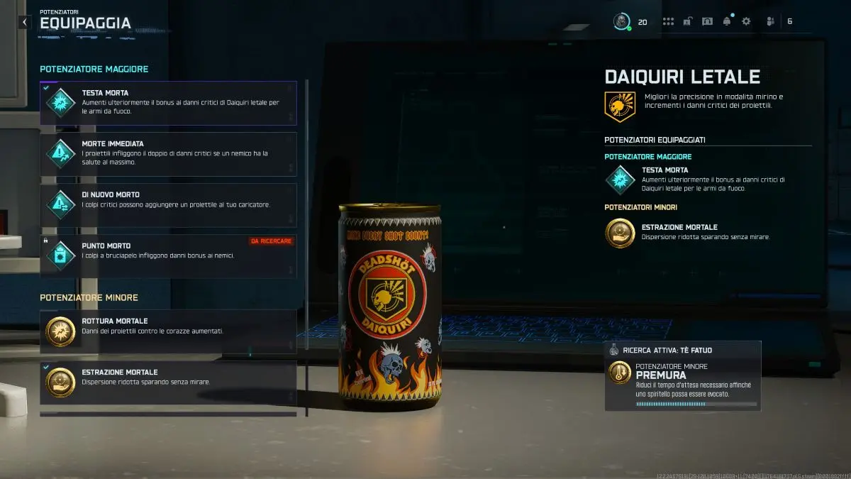 daiquiri letale bo7 - potenziatori maggiori