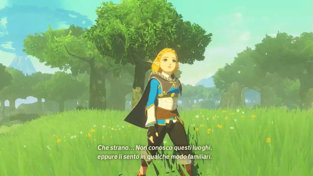 hyrule warriors l'era dell'esilio - zelda esplora il passato