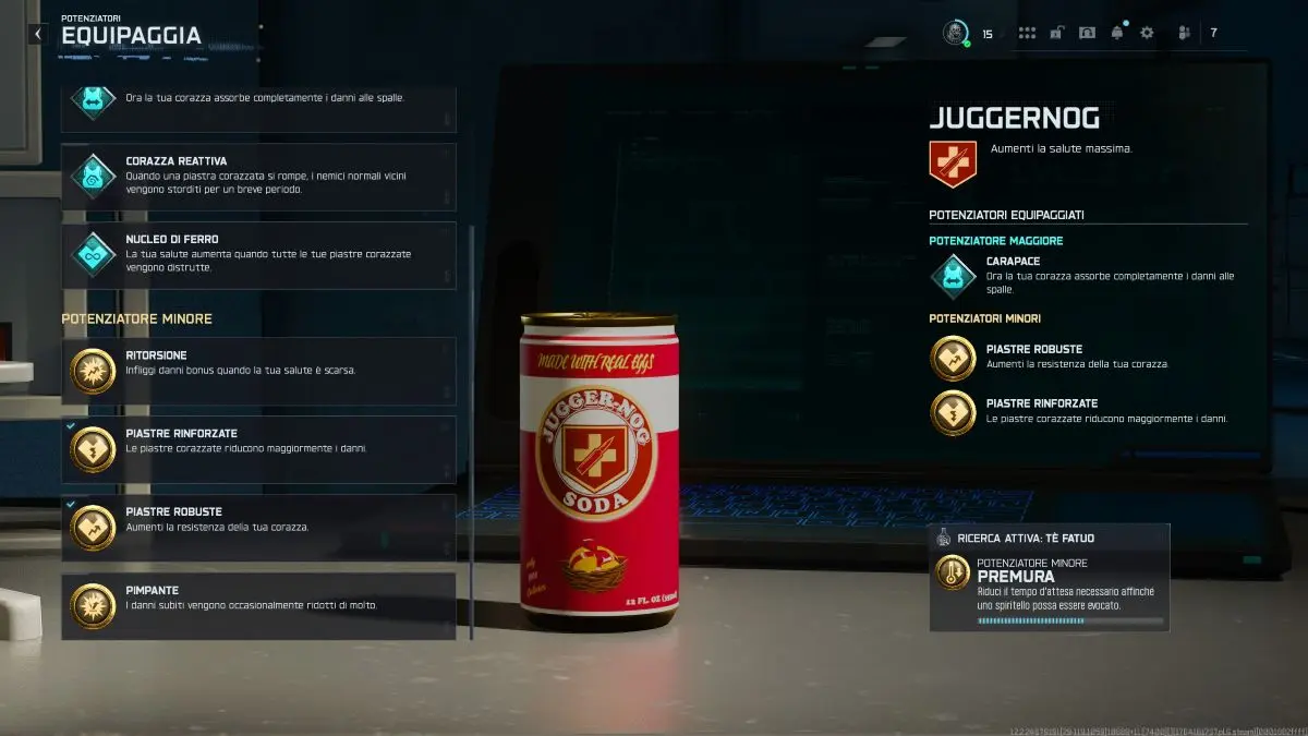 juggernog bo7 - potenziatori minori