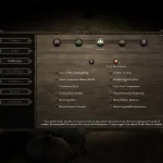 Impostazioni del menu del gioco che mostrano l’opzione “Turn-Based Mode” attivabile nella modalità a turni di Pillars of Eternity.