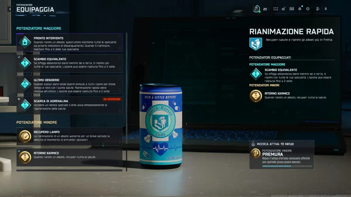 rianimazione rapida bo7 - potenziatori maggiori