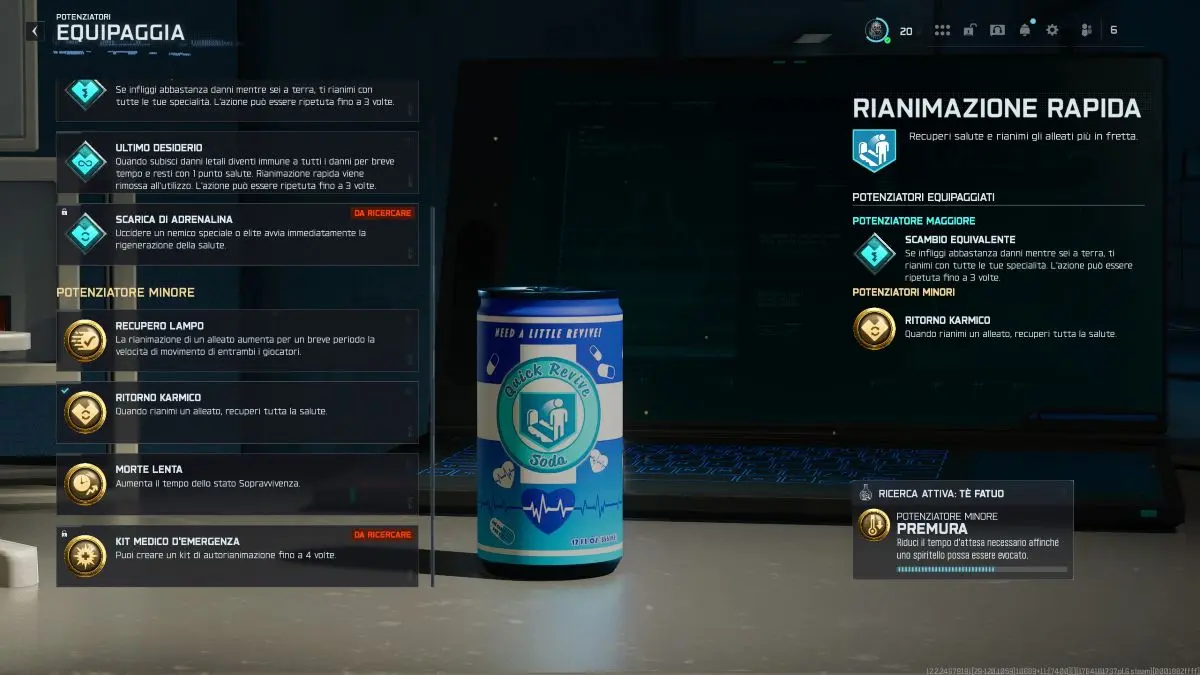 rianimazione rapida bo7 - potenziatori minori