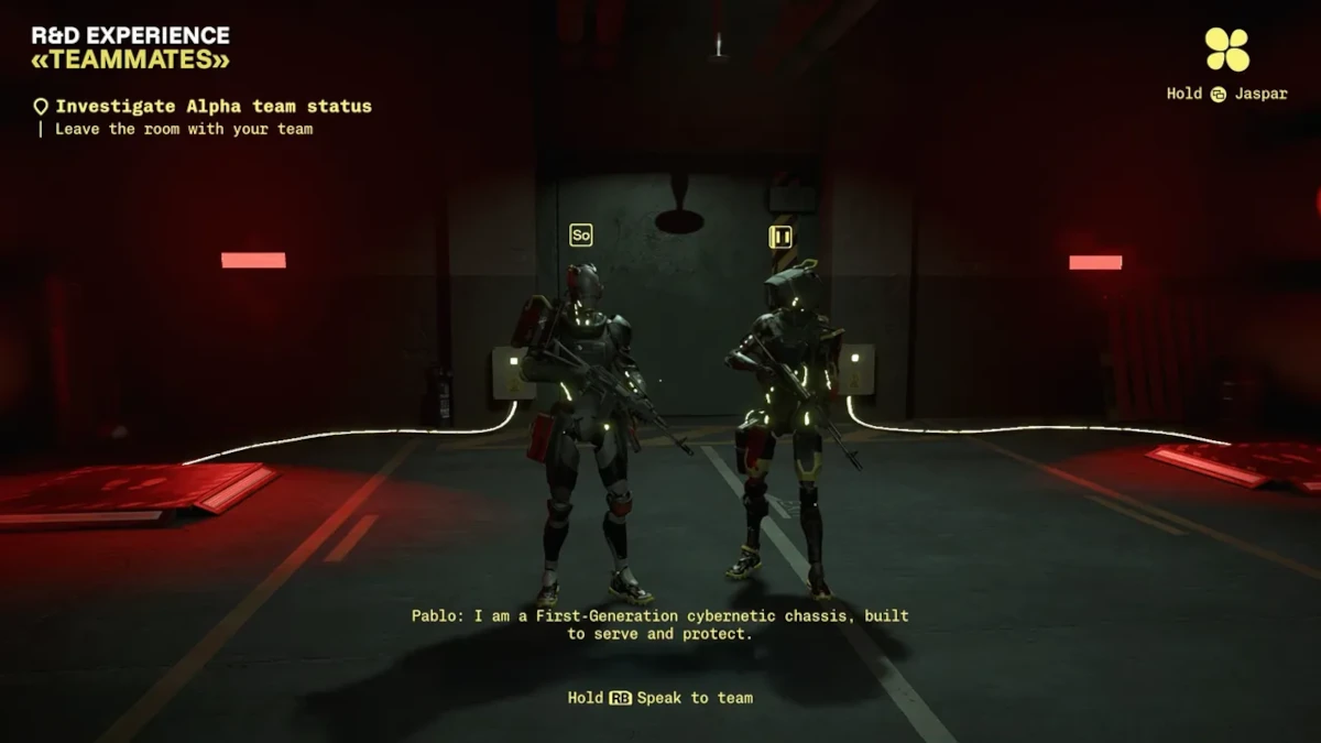 gameplay del progetto di ubisoft Teammates