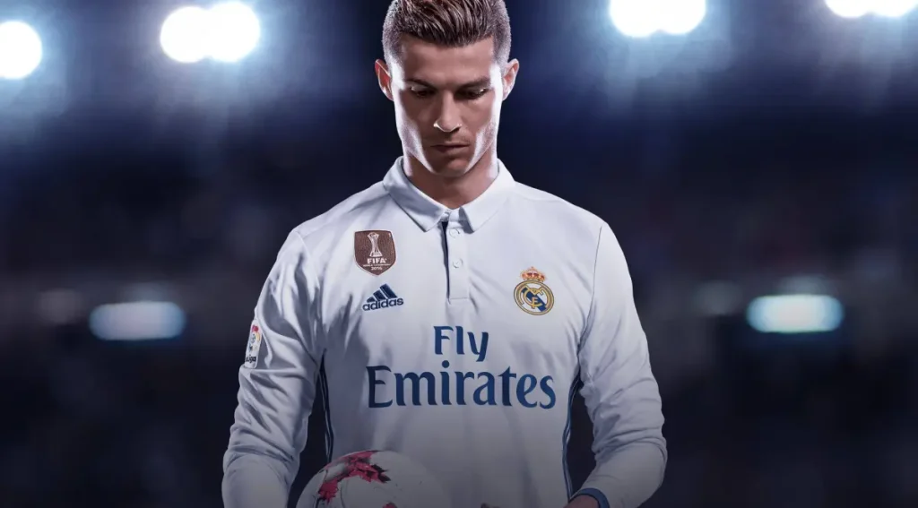 CR7 nei vecchi giochi