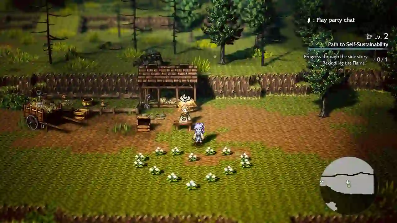 Octopath Traveler 0 Recensione Villaggio