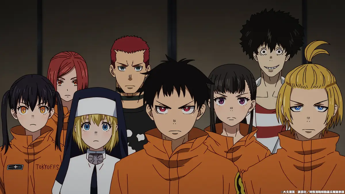 Fire Force Anteprima Stagione 3 episodio 13