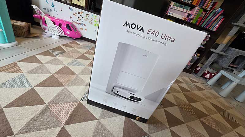 Mova e40 ultra robot pulizia casalinga incredibile