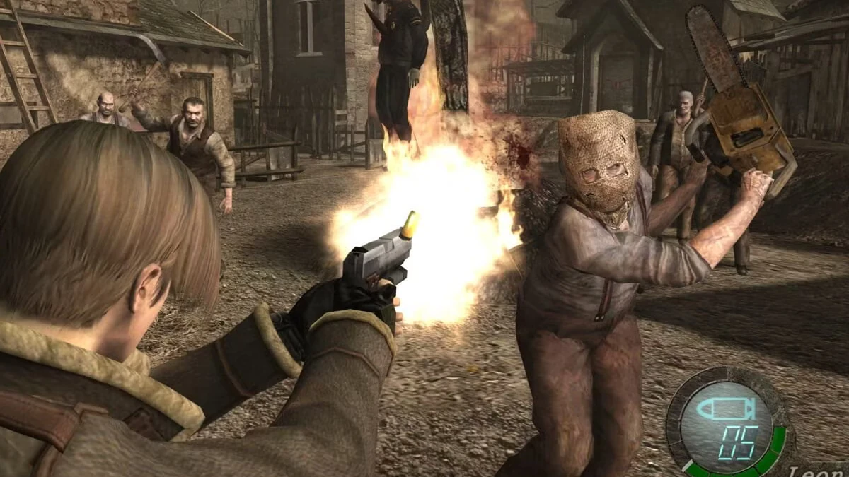 Resident Evil 4 Originale Sezione di gameplay nel villaggio