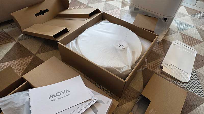 mova e40 ultra robot pulizia casa