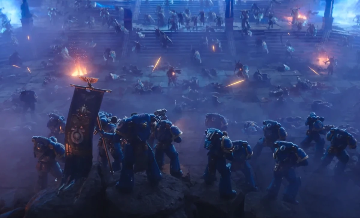 Gli space marines si preparano a combattere i tiranidi