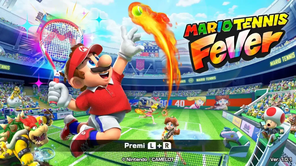 Mario Tennis Fever Recensione - Cover
