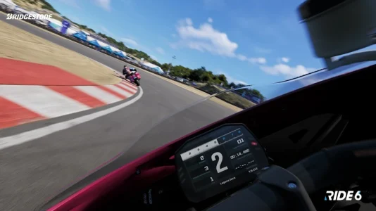 RIDE 6 inquadratura casco