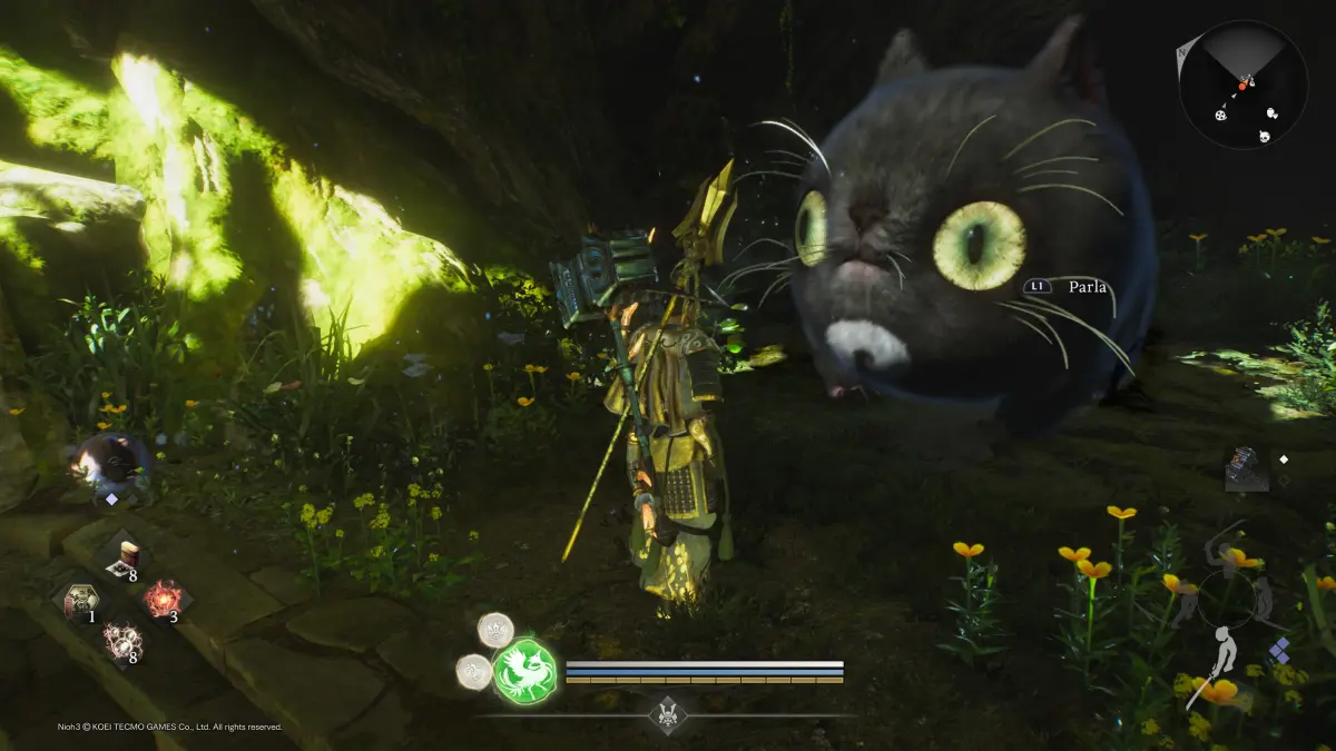 nioh 3 guida al platino gatto
