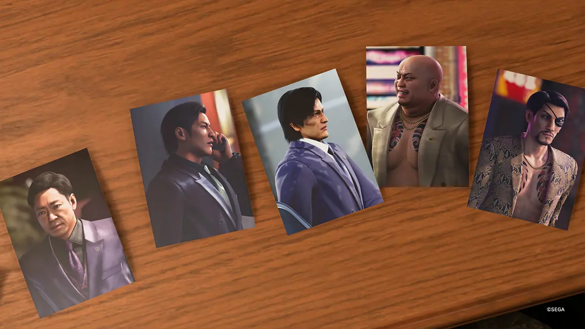 yakuza kiwami 3 dark ties patriarca goro majima, hamazaki, kanda
