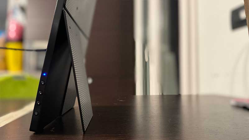 stand verticale per schermo portatile