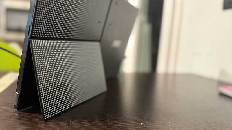 stand verticale schermo portatile aoc