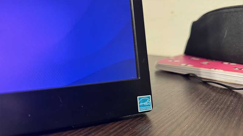 certificazione energetica aoc schermo portatile