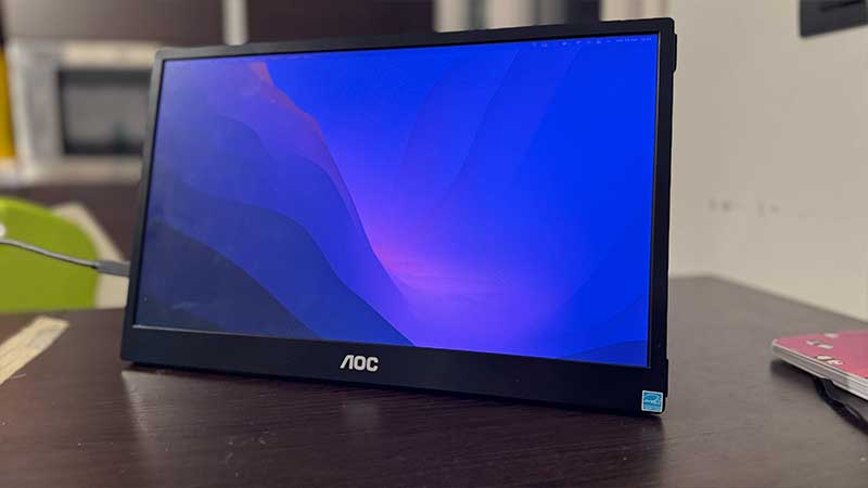 schermo aoc 16t3ea uno schermo adatto a tutti gli stili