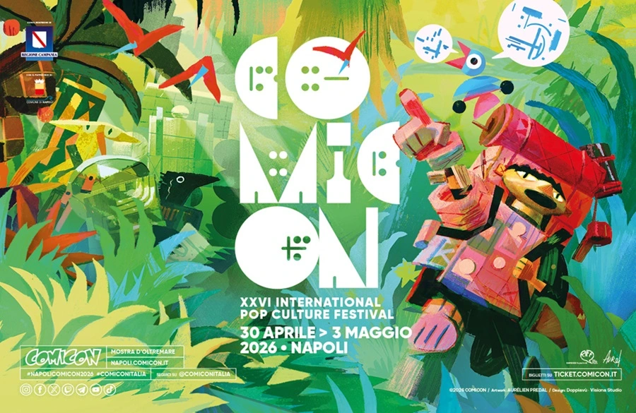 Comicon Napoli 2026 cover