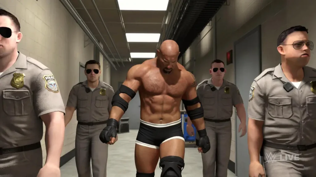 Goldberg inWWE2K26 