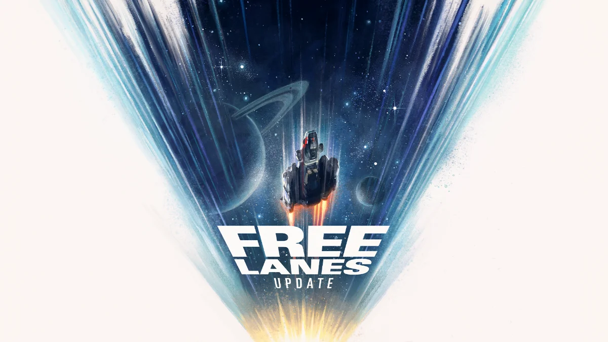 Starfield Key Art del nuovo update Free Lanes