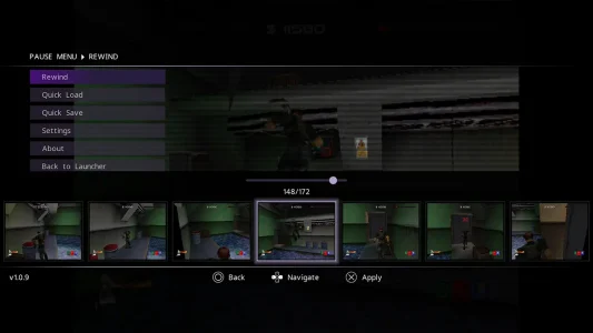 fighting force collection menù save e rewind