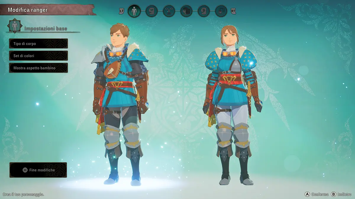 monster hunter stories 3 crea personaggio