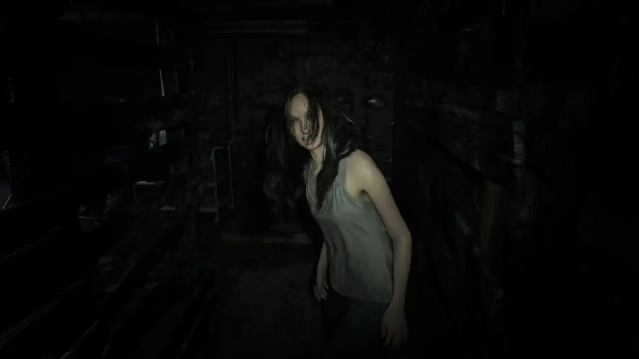 resident evil 7 capelli poco definiti
