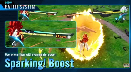 Dragon Ball Sparking Zero Sparking boost