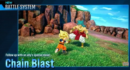 Dragon Ball Sparking Zero chain blast