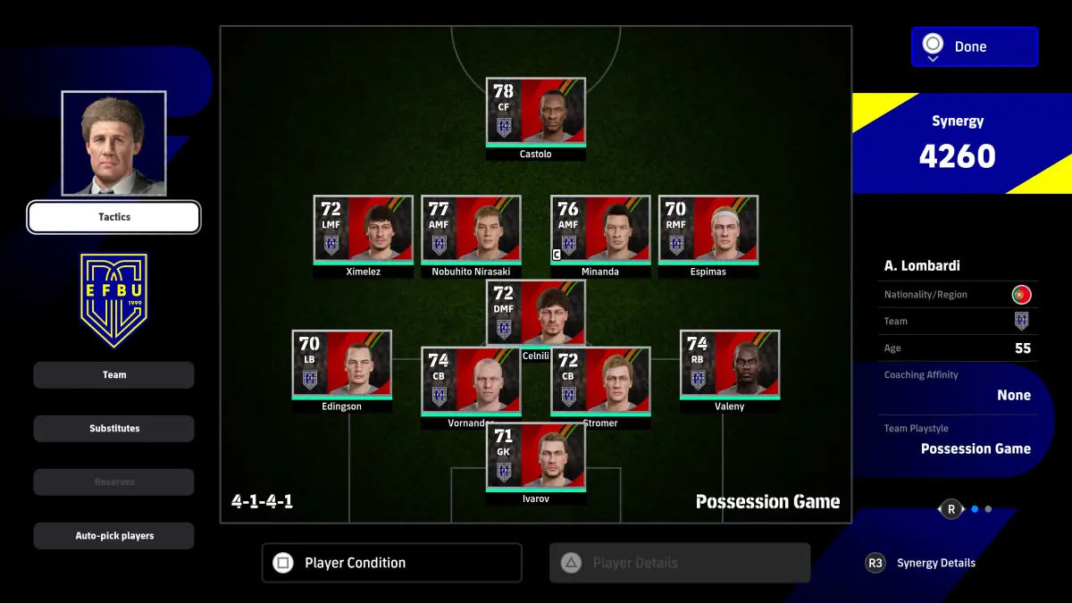 Il ritorno della Master League (o quello che ne resta)