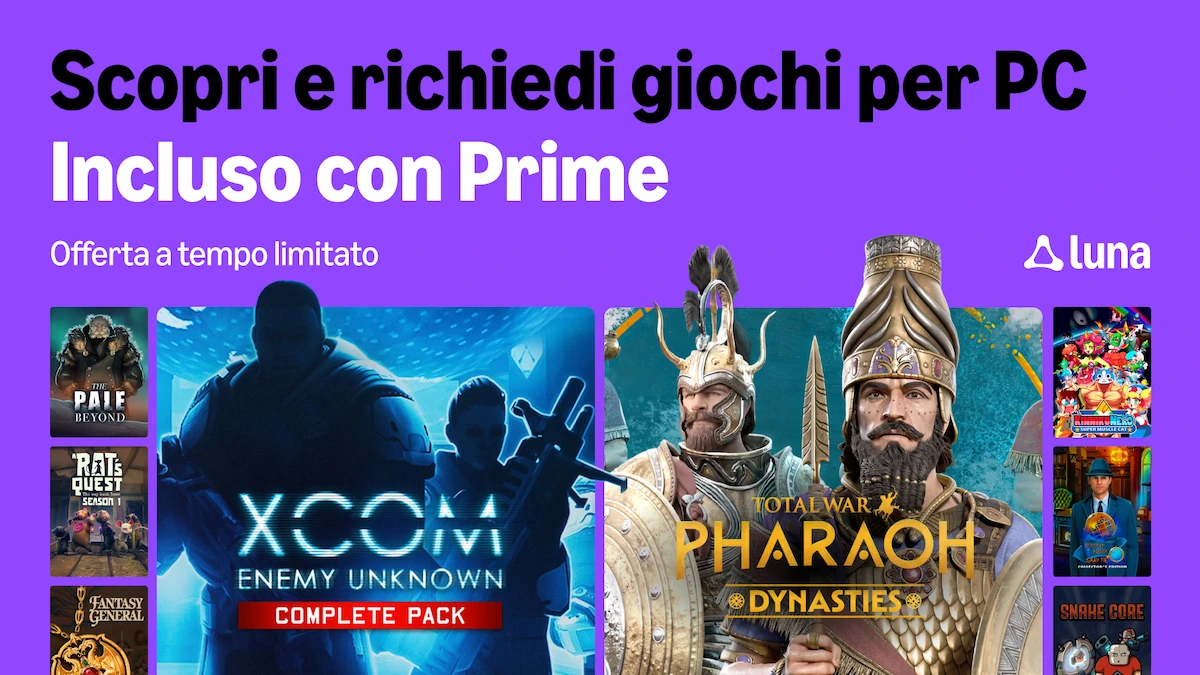 Amazon Luna: i giochi di Aprile