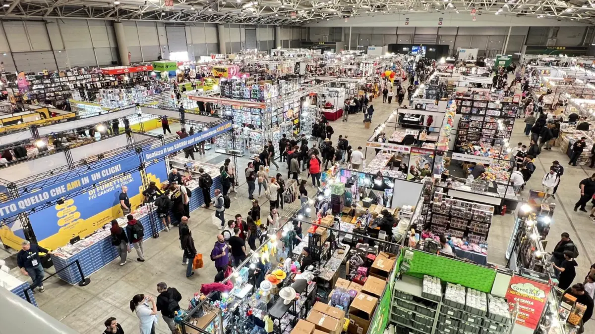 Romics 36 è in corso alla Fiera di Roma dal 9 al 12 aprile 2026