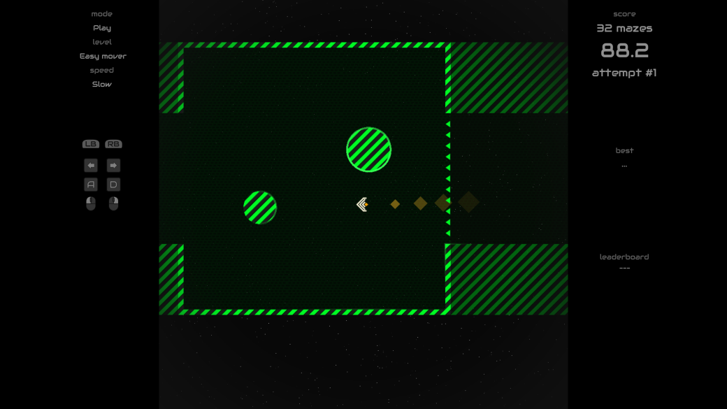 Ship v Maze La scia è fondamentale