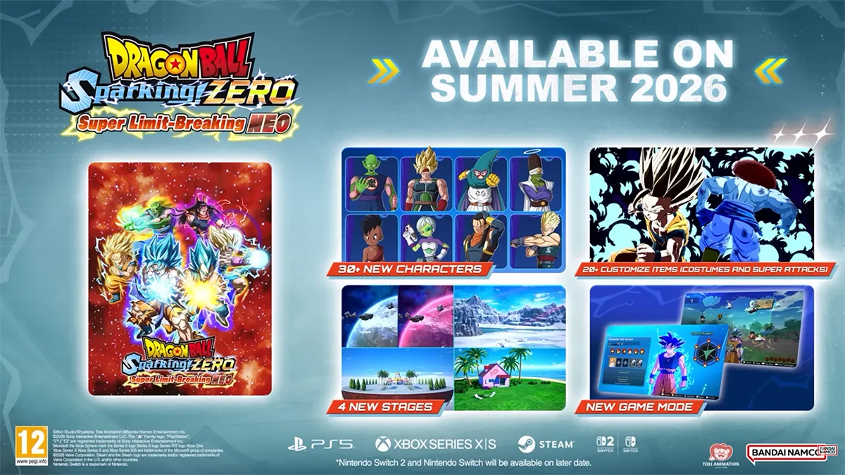 dragon ball sparking zero dlce data