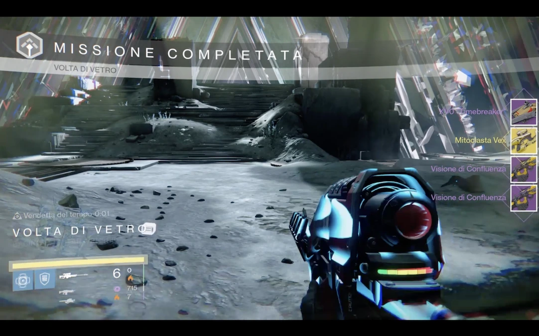 Destiny termina il viaggio. Grazie di tutto.