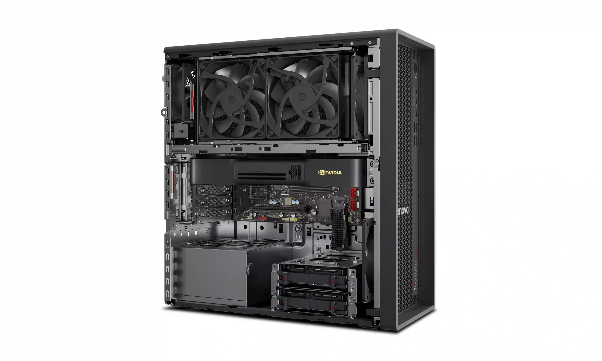 Lenovo ThinkStation P4 workstation AMD Ryzen Nvidia RTX