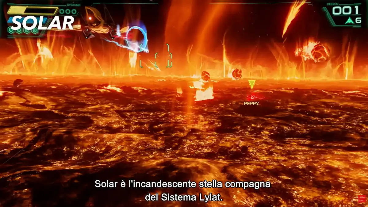Star Fox Un esempio della sua accattivante Art Direction