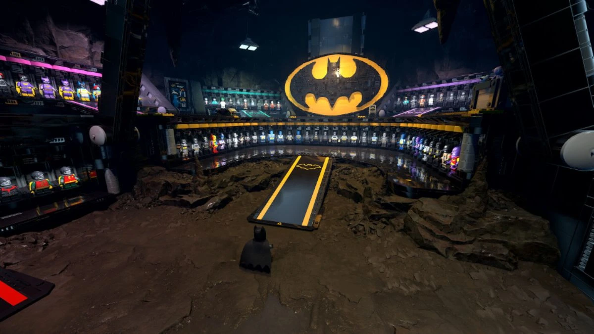 lego-batman-legacy-of-the-dark-knights la batcaverna