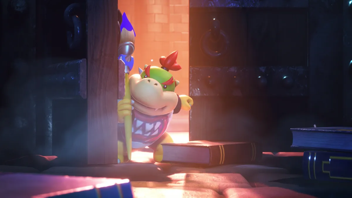 yoshi e baby bowseryoshi and the mysterious book